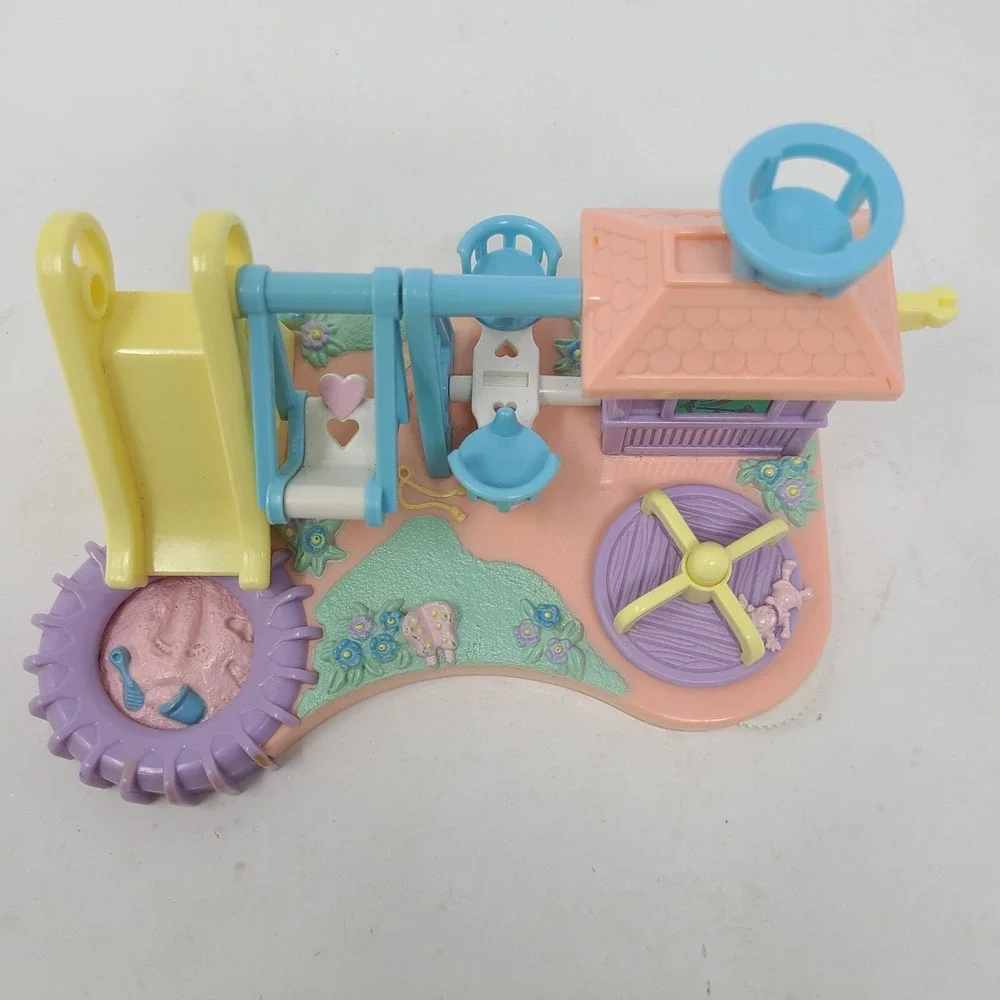 Vintage Mimi And The‎ Goo Goos Swing Set Playground Bluebird 1994 Polly Pocket